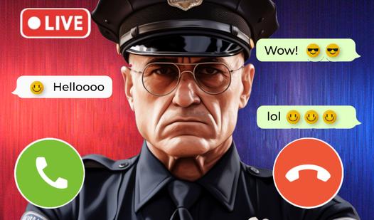 Game Screenshot Call the Police: Fake Call & Chat Prank