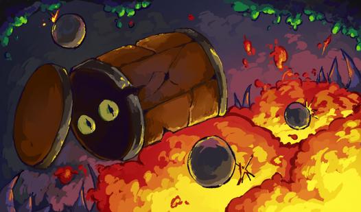 Game Screenshot Catoom! - Bomb Barrel