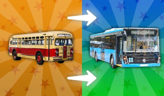 Game Screenshot Merge Buses: Evolution!