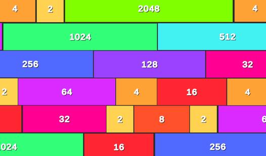 Game Screenshot 2048 sticks