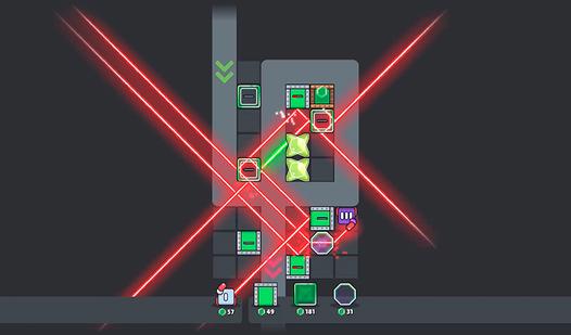 Game Screenshot Lasers and blocks