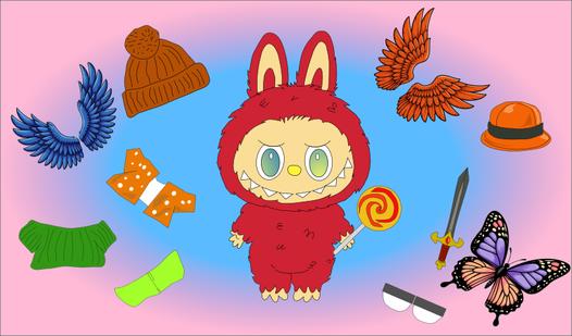 Game Screenshot Create a labuba: a personal monster