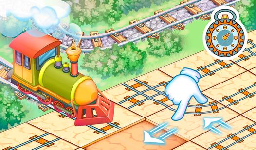 Game Screenshot Sliding Puzzle on Rails