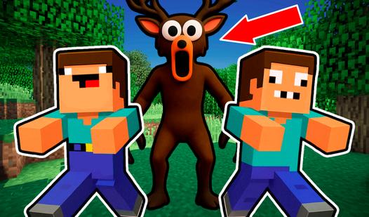 Game Screenshot 99 Nights in the Forest with Noob and Pro!