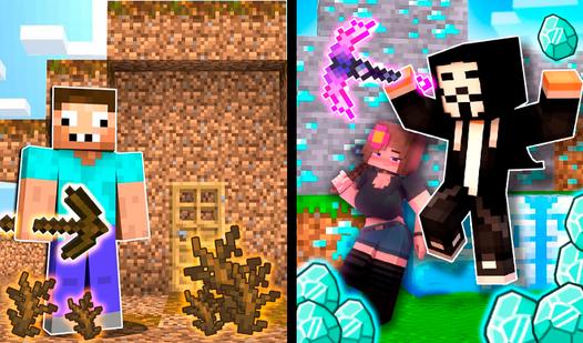 Game Screenshot Выживание Шахтёра на Скайблоке 3д