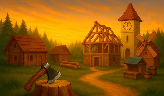 Game Screenshot Forest town: Development