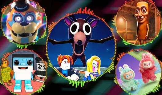 Game Screenshot Meme Balls - Brainrot, 99 Nights, FNAF, Labubu!