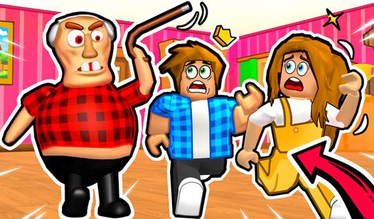 Game Screenshot Escape From Evil Grandpa Obby!