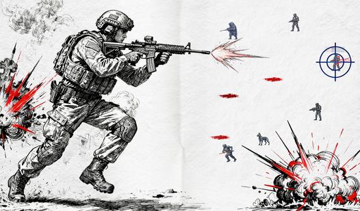 Game Screenshot Paper Wars: Battles and Upgrades