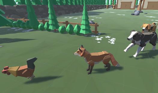 Game Screenshot The Huntress Fox