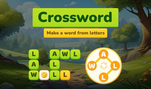 Game Screenshot Crossword - Make a word from letters