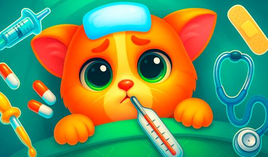 Game Screenshot Cat Doctor: Kitty Shelter