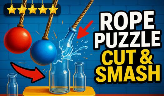 Game Screenshot Rope Puzzle: Cut & Smash