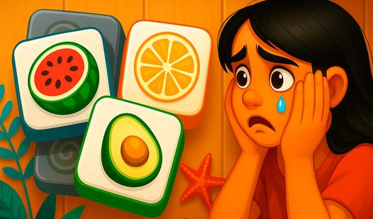 Game Screenshot Фруктовые Три Плитки