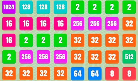 Game Screenshot Лесенка 2048