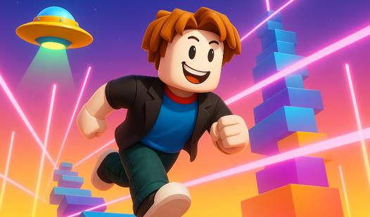 Game Screenshot Obby Space Parkour