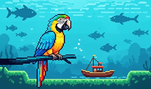 Game Screenshot Kesha on a fishing trip: Secret worlds