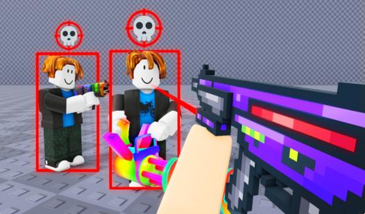 Game Obby: Aimbot Arena Shooter