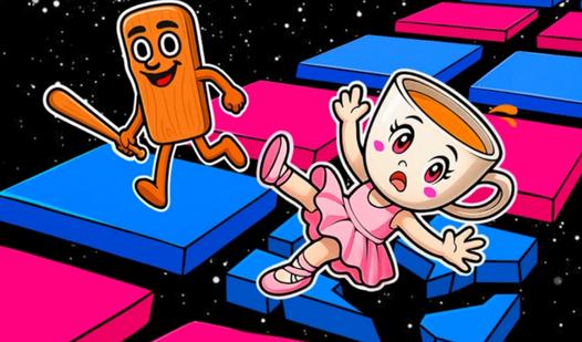 Game Screenshot THE IMPOSSIBLE Red Glass Bridge