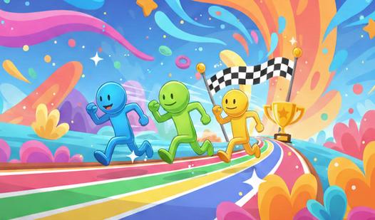 Game Screenshot Confetti Sprint