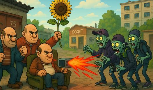 Game Screenshot Скуфы против зумберов