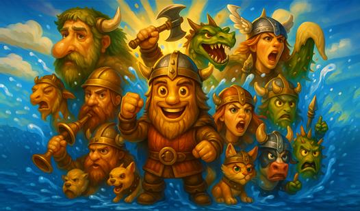 Game Screenshot Brainrot Viking War