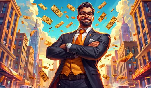 Game The clicker. Build your empire