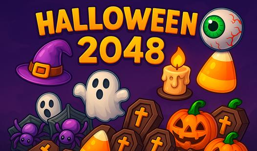 Game Screenshot Halloween 2048