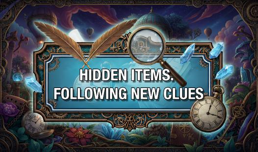 Game Screenshot Hidden items. Following new clues