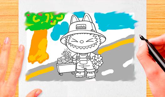 Game Screenshot Labubu Artist