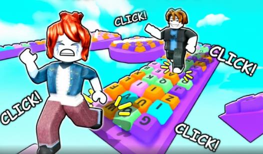 Game Screenshot Clicky Keyboard Tower