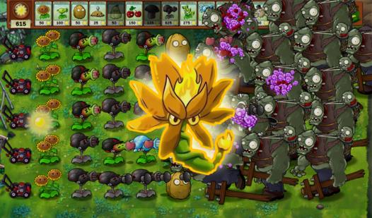 Game Plants vs Zombies: Unlocked All Plants