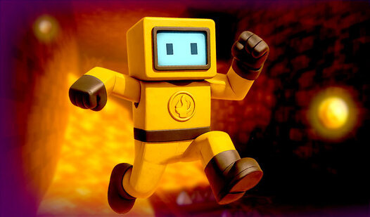 Game Screenshot Lava Man