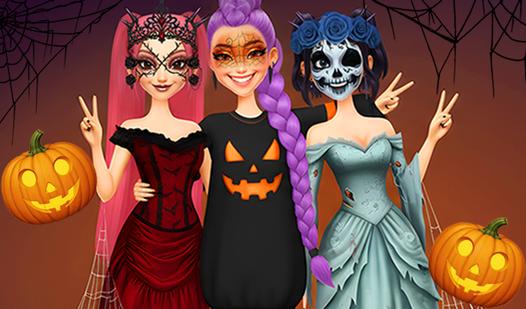 Game Screenshot K-Pop Halloween Dressup