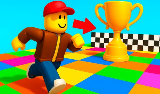 Game Screenshot Robbie: Stand on the Right Color!