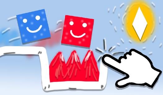 Game Fun Cubes & Diamonds - Draw Your Level!