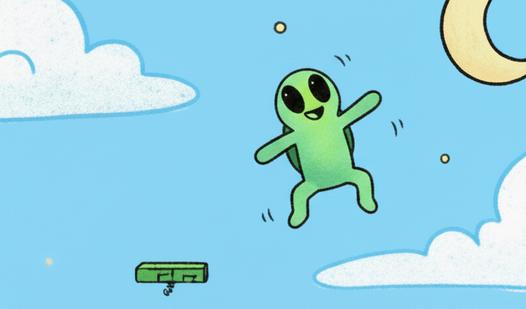 Game Screenshot Moonler Jump