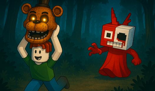 Game Steal and Feed 99 Nights FNAF Sprunki Horror