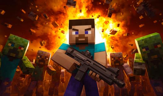 Game Screenshot Arena Craft. Noob vs Monsters!