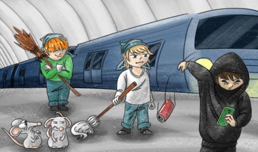 Game Station caretakers