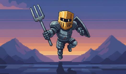 Game Screenshot Pixel Knight