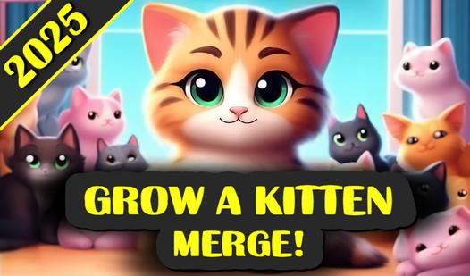 Game Screenshot Grow a kitten: Merge! 2025