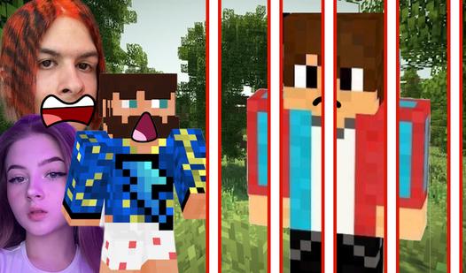 Game Screenshot Помоги городу блогеров - Обби майн