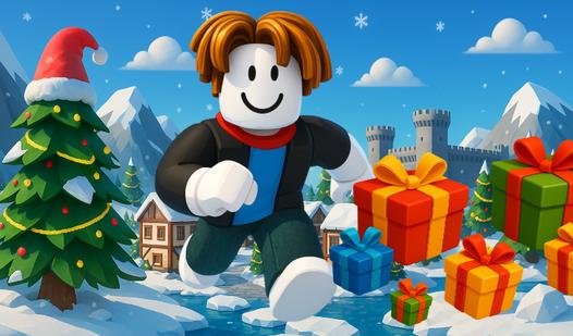 Game Screenshot Obby: Find the Christmas Gifts