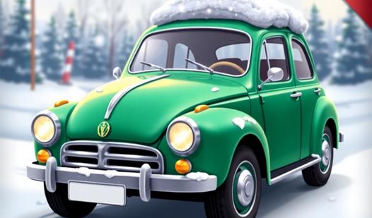 Game Screenshot City Drive: Christmas