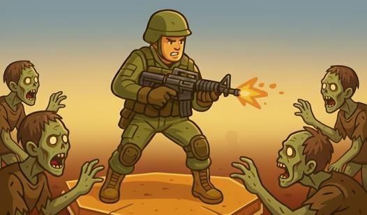 Game Screenshot Hexes vs Zombies 3D