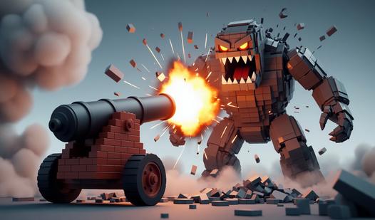 Game Screenshot Shoot the brick monsters