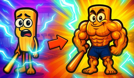 Game Screenshot Italian Brainrot Gym this way for you!