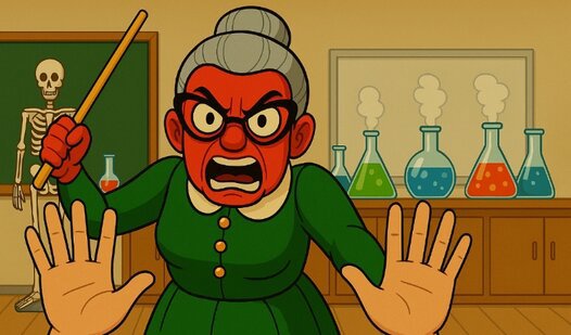 Game Screenshot Granny and Student