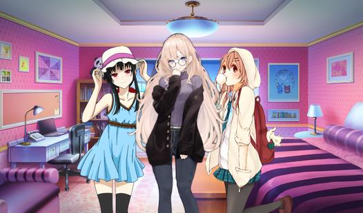 Game Screenshot Твоя любимая аниме тян